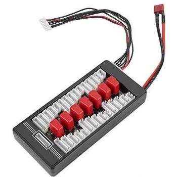Adaptador de carga del cargador de equilibrio de la placa de carga paralela LiPo LiFe, para baterías de iones de litio
