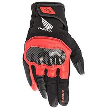 Alpinestars Honda SMX Z Drystar Motorcycle Gloves - Black Red Size S