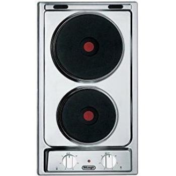 Piano de Cocción Eléctrico De'Longhi I 23-2 ER Acero Inoxidable Integrado 30 cm 2 Zonas