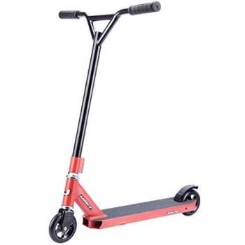 Umit Acro Patinete acrobático Base de Aluminio, Juventud Unisex, Rojo, Mediano