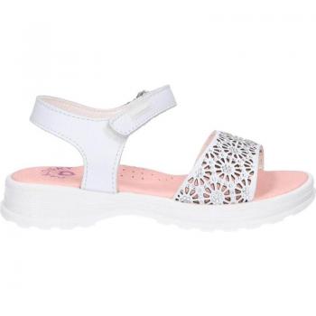 Sandalias de Niña PABLOSKY 412000 BLANC características: diseño elegante, material sintético, suela antideslizante, plantilla acolchada, cierre ajustable con velcro, color blanco