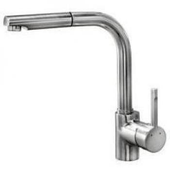 Grifo de Cocina Monomando Teka ARK938I Inoxidable con Caño Alto Extraíble