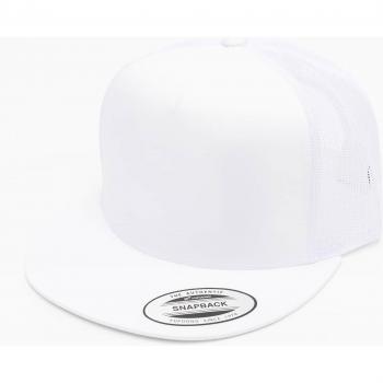 Flexfit Classic White Trucker Cap - One Size