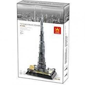 WANGE 4222-Burj al Khalifa en el edificio de Dubai-595pcs