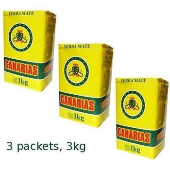 Yerba Mate Canarias 1kg (3x1kg)