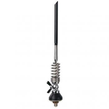 Antena de coche Albrecht Gamma II F - Modelo Rígido en Acero Inoxidable