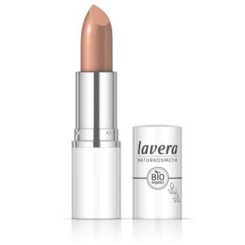 Lavera Pintalabios Cream Glow 4,5 gr - Color: Peachy Nude 04, Textura cremosa, Hidratante, Acabado brillante