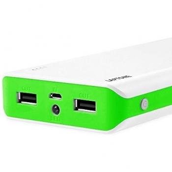 LAPTONE Doble Usb Alta capacidad Cargador Portátil de 13200mAh para iPhone 6S, 6, 6 Plus, Galaxy S7, S7 Edge, Edge+, Doogee x5, honor 5x, huawei p8, Note 5 ect, 2.1A Salida, Perfecto para Viaje y Vacaciones