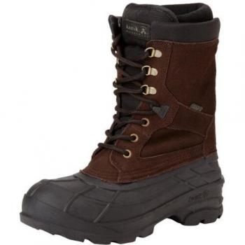 Kamik Men's Nation Plus Leather Mid-Calf Hiking Boots