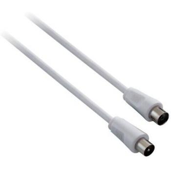 V7 Coax-Coax 1.5m - Cable coaxial Color blanco