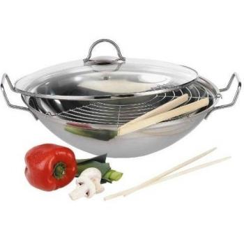 Baumalu 342861 - Wok de acero inoxidable