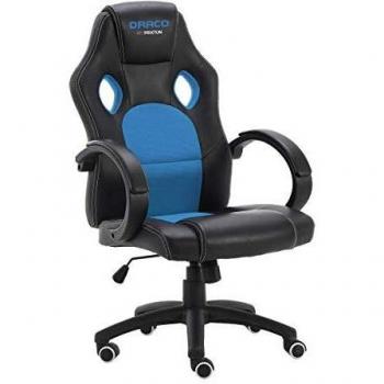 PRIXTON Draco - Sillas Gaming/Silla Gamer Ergonomica para Escritorio y Oficina con Altura Ajustable y Reposabrazos con Relleno de Espuma de Alta Consistencia