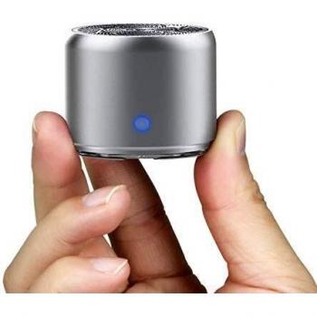EWA A106 Portable Mini Bluetooth Speaker with Passive Radiator Powerful Sound Enhanced Bass Tiny Body Loud Voice Perfect Wireless Speaker For Shower Travel Outdoor Echo Dot Hiking and More