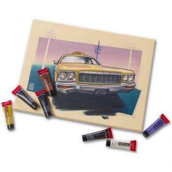 Set de Pinturas Acrílicas Amsterdam Paisaje Urbano 12 x 20 ml