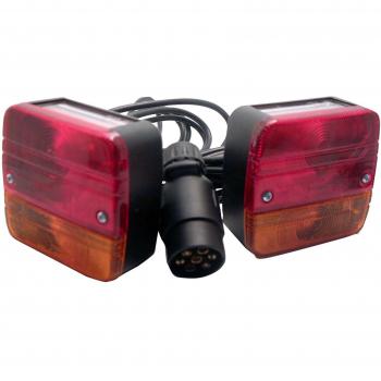 Juego de luces traseras XL 553910 con 4 funciones y cableado de 4,5 m