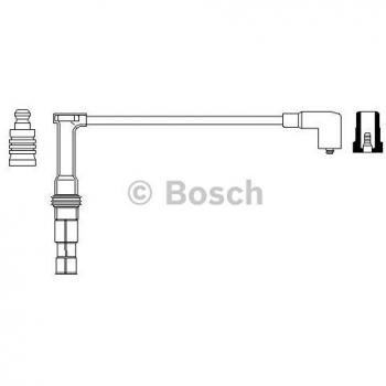 Cable de encendido BOSCH Zündleitung 0356912977 para cilindros 1 a 4 (145, 146, 155, 156 GTV Spider)