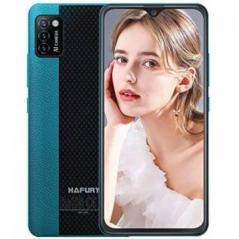 HAFURY Smartphone Libre, Teléfono Móvil Barato y Bueno 4G Cámara Triple 2GB+16GB 128GB Expandible Pantalla 5,5 Pulgadas Dual SIM Face ID 3100 mAh, Móvil Desbloqueado Android 10, Verde