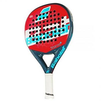 Babolat Storm Pala de Padel, Unisex Adulto, Gris/Rojo, Talla Única
