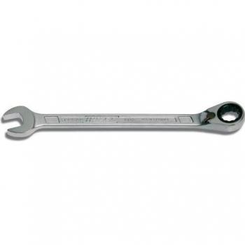 Llave combinada de carraca Hazet 606-11, perfil de tracción hexagonal doble exterior, tamaño 11 mm, longitud 168.6 mm