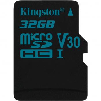 Kingston Canvas Go! SDCG2/32GBSP - Tarjeta MicroSD de 32 GB, Adaptador SD no Incluido