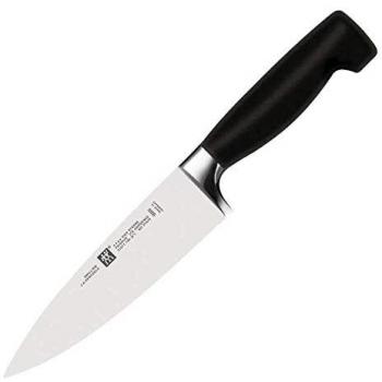 Zwilling Four Star - Cuchillo cebollero con Hoja forjada de una única Pieza Sigmaforge, Hoja endurecida al frío Friodur, 160 milímetros, Acero Inoxidable