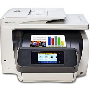 HP OfficeJet Pro 8730 AiO Inyección de Tinta térmica A4 WiFi Gris - Impresora multifunción