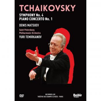 Tchaikovsky Symphony No. 4 and Piano Concerto No. 1 DVD by Yuri Temirkanov