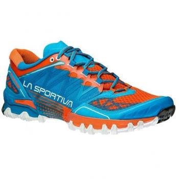 La Sportiva Bushido - Zapatillas para correr - naranja/azul Talla 45 2017