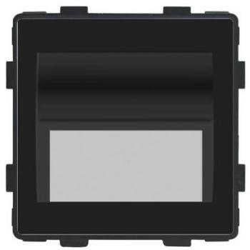 Baliza LED 1W negra, blanca neutra, sistemas de control, mecanismos KOOB