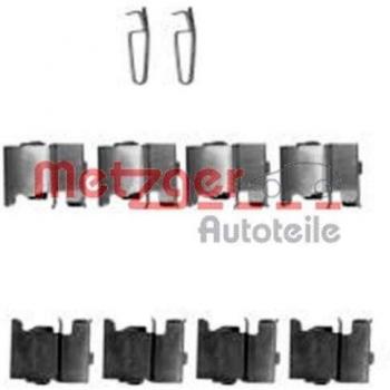 Kit de accesorios para pastillas de freno METZGER 109-1775 para Mazda CX-7, CX-9 y Mitsubishi Eclipse
