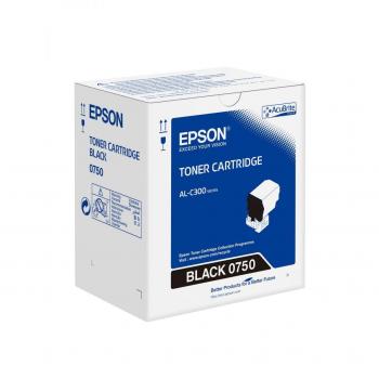 Epson C13S050750 - Cartucho de tóner para Epson WorkForce AL-C300, negro