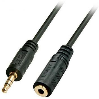Lindy 35656 - Cable de audio Jack 3,5mm Negro de 10m