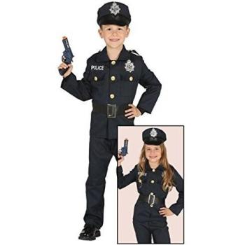 Guirca- Disfraz policía, Talla 10-12 años