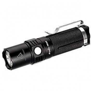 Fenix PD25 - Linterna (Linterna de mano, Negro, Aluminio, IPX8, 1 m, 1 lámpara(s))