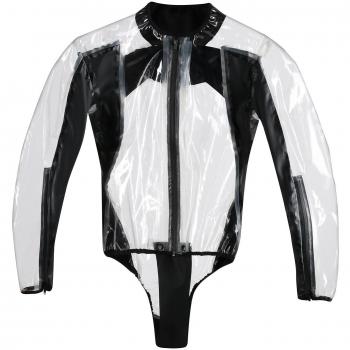 Dainese-RAIN BODY RACING D1, Transparent /Negro, Talla L