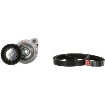 Juego de correas trapeciales poli V GATES K015PK1123XS - Correas V ribeteadas, incluye múltiples correas, alta resistencia, durabilidad prolongada, diseño optimizado para una mejor transmisión de potencia