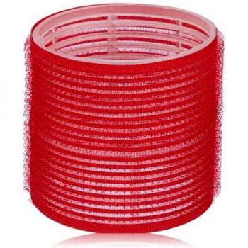 Rulos Adhesivos Profesionales Efalock Rojo 73 mm - Paquete de 6 Piezas