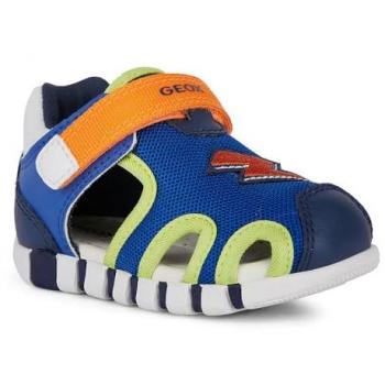 Sandalias Geox Iupidoo Bebé Niño Azul Royal/Naranja
