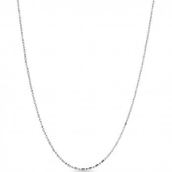 Collar Luxenter Cadenas de Plata Bañado en Rodio