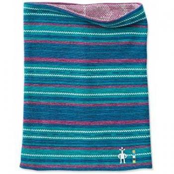 Smartwool Merino 250 - Polaina Reversible para el Cuello para Mujer, diseño de Pavo Real, Talla 1FM