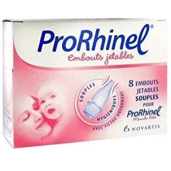 Embouts Jetables Souples pour Mouche Bébé x 8 ProRhinel