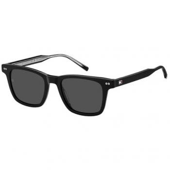 Tommy Hilfiger Eyewear Gafas de sol para hombre TH 2127/S, color negro, medidas 51/20/150