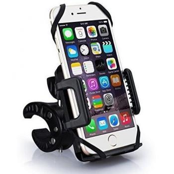 Soporte Montura Universal de VicTsing, para Bicicleta/ Motocicleta, para iPhone 6/6s | 6/6s Plus | 5 | 5s | Galaxy S4/S5/S6 Edge | Móviles hasta 3.5 de Ancho