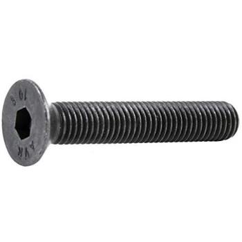 Tornillo Allen DIN 7991 Cabeza Avellanada y Plana M24 x 80mm Clase 10.9 Acabado Negro - Caja de 5 Unidades