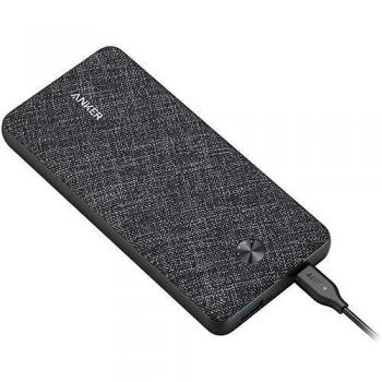 Anker Innovations A1231 Powercore 10000 Slim Powerbank - Powerbank ultrafino, ultra compacto, 10000 mAh, tecnología PowerIQ, para iPhone, Samsung Galaxy, color negro