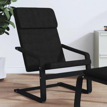 Sillón de Relax en Tela Negra