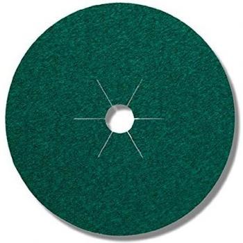 Klingspor 324238 Discos de Fibra Vulcanizados, FS 966 ACT, 30 Forma de Perforación, 120 Grano, 180 mm x 22 mm