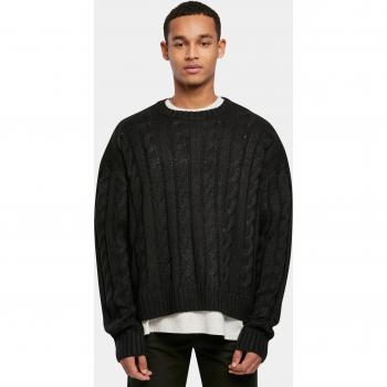 Urban Classics Men's Black Boxy Sweatshirt 3XL