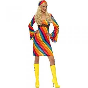Disfraz Hippy Arcoíris para Mujer Smiffy's