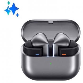 Samsung Galaxy Buds3 Pro Auriculares In-Ear True Wireless con Cancelación Activa de Ruido, Audio Hi-Fi, Impermeabilidad IP57, Color Plata